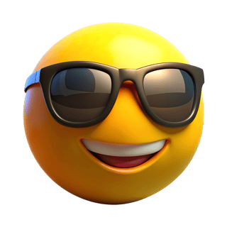 —Pngtree—smiling emoji with sunglasses 3d_16680210